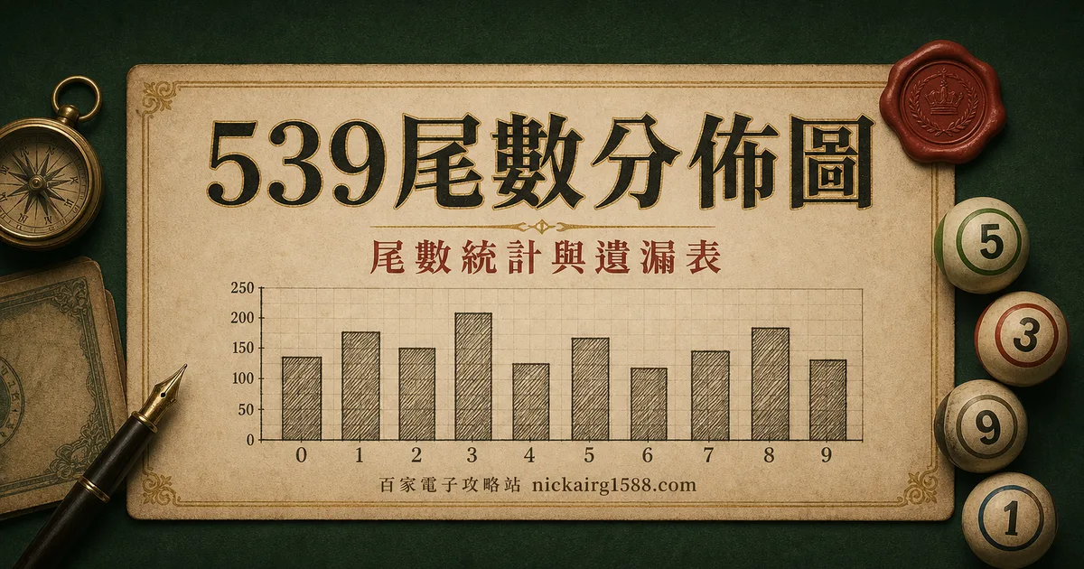 539 尾數分佈圖與遺漏統計