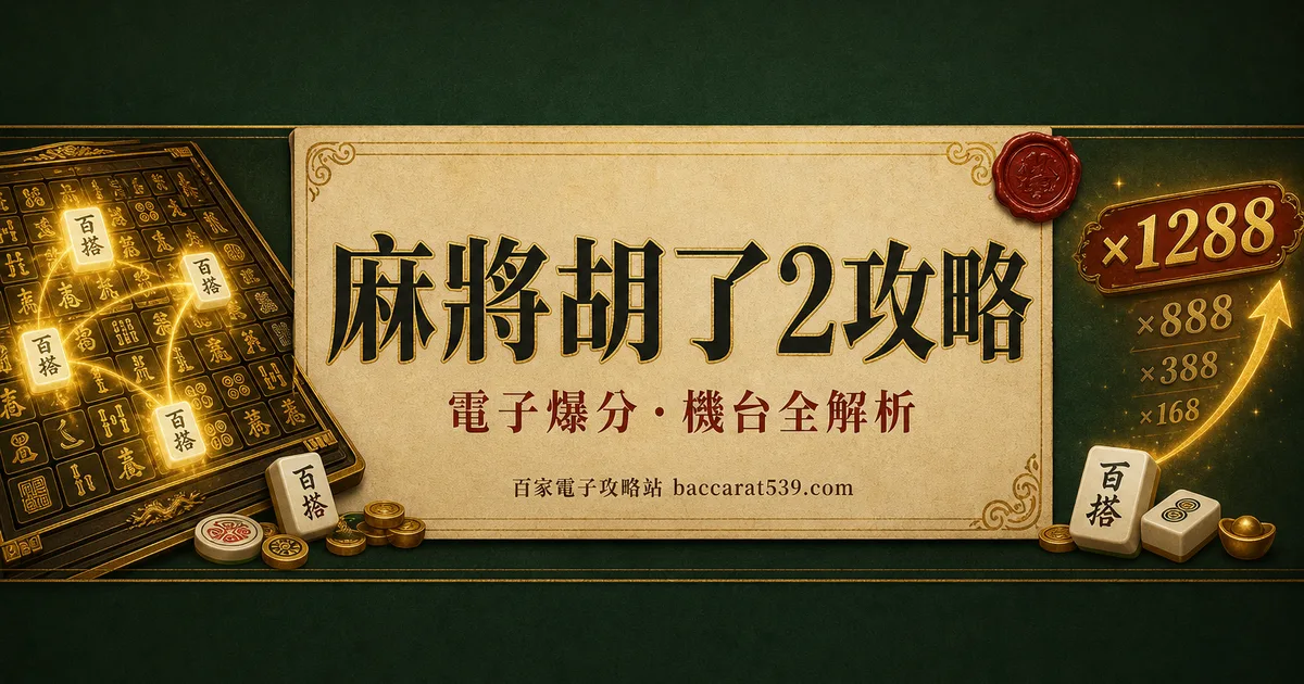 麻將胡了2攻略:2000路新盤面+免遊全金牌機制